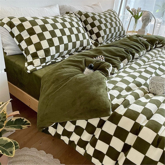 Checkerboard Bedding Set