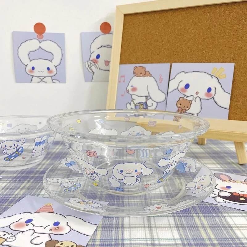 Cinnamoroll Glass Tableware Set