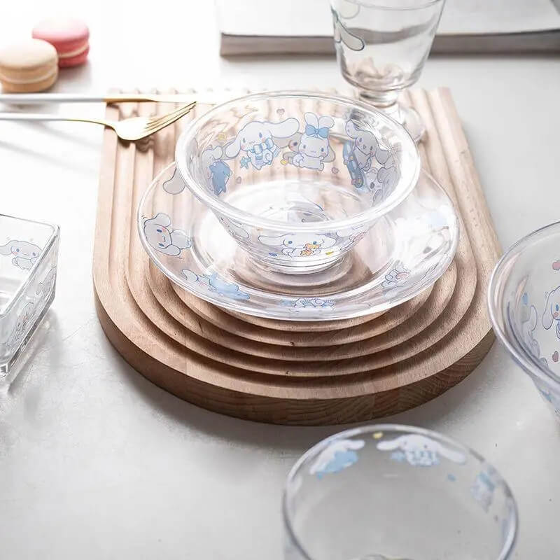 Cinnamoroll Glass Tableware Set