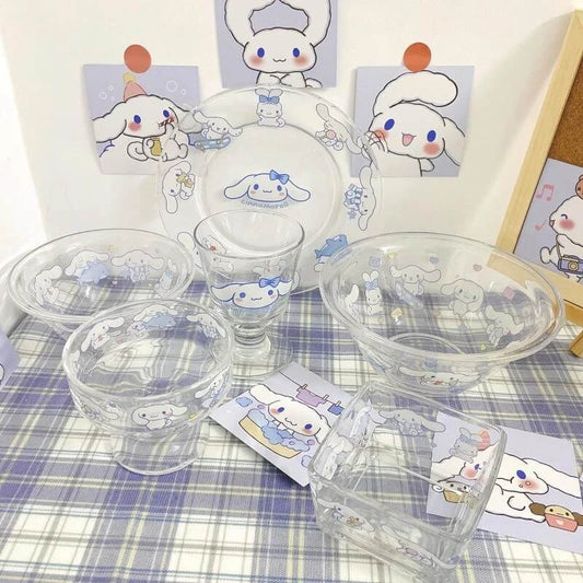 Cinnamoroll Glass Tableware Set