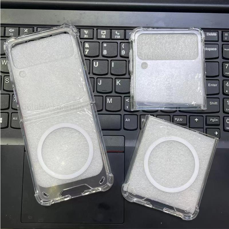 Clear Magsafe Case Samsung Galaxy Z Flip 4 3