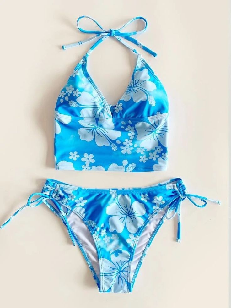 Coconut Girl Floral Bikini Swimsuit