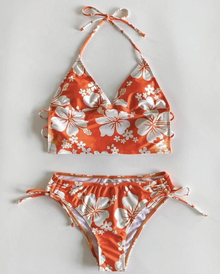 Coconut Girl Floral Bikini Swimsuit