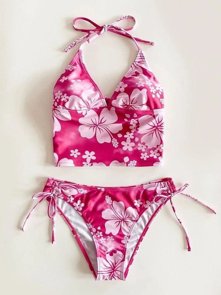 Coconut Girl Floral Bikini Swimsuit