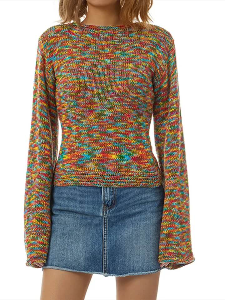 Colorful Knitted Sweaters