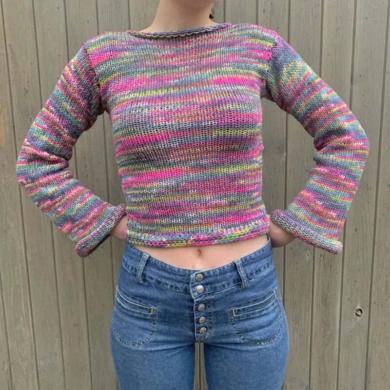 Colorful Knitted Sweaters