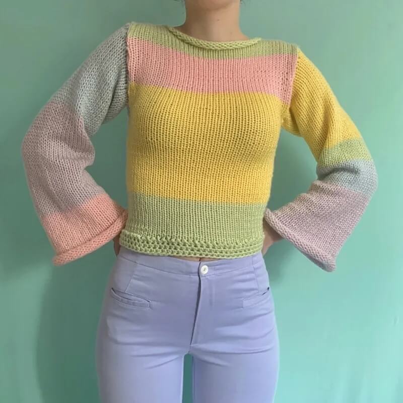 Colorful Knitted Sweaters