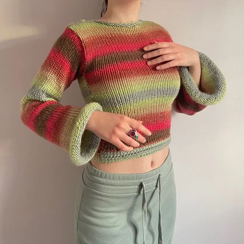 Colorful Knitted Sweaters