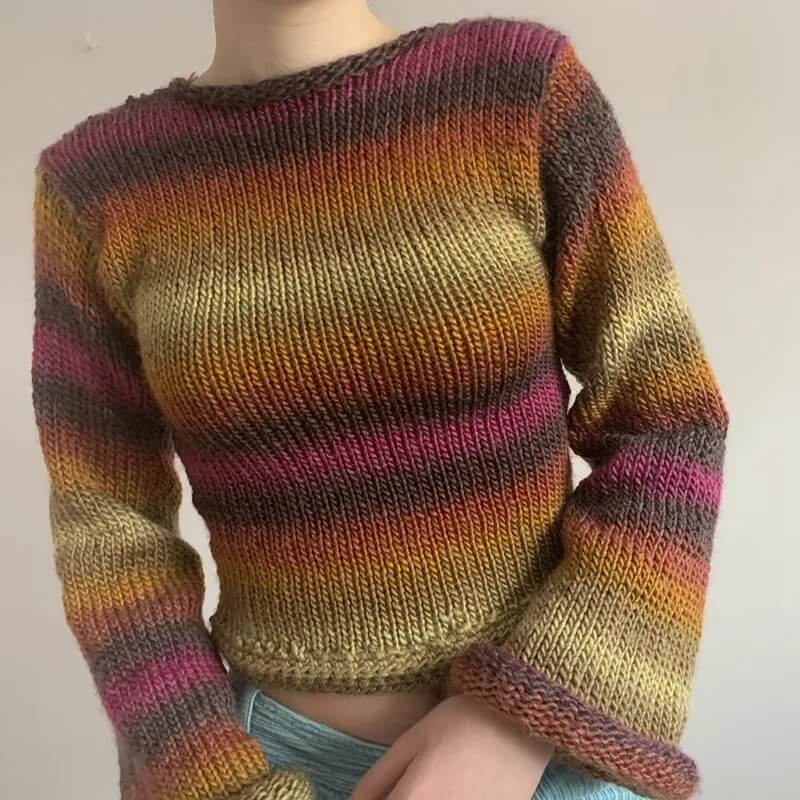 Colorful Knitted Sweaters