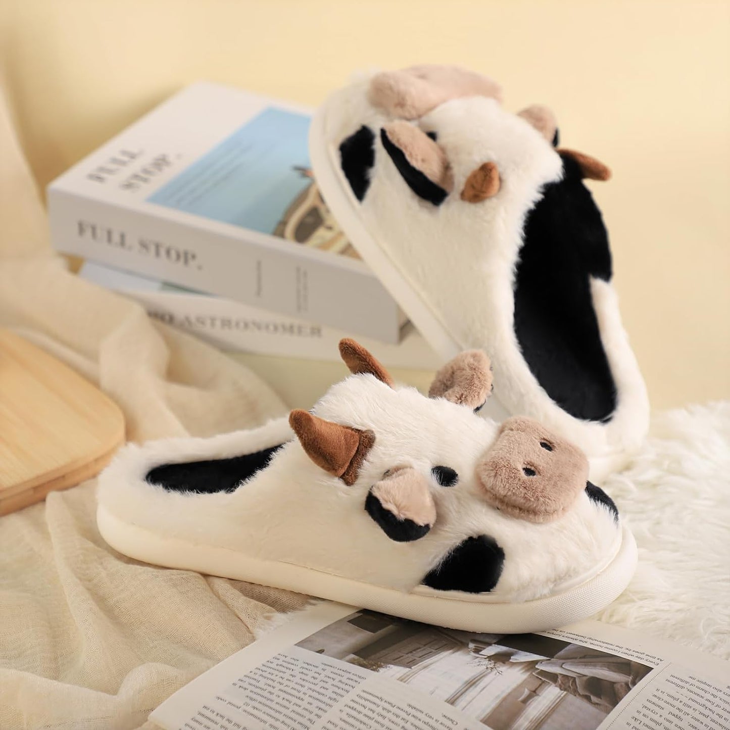 Cow Slippers