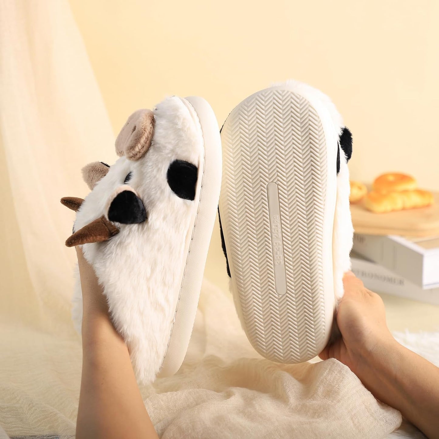 Cow Slippers