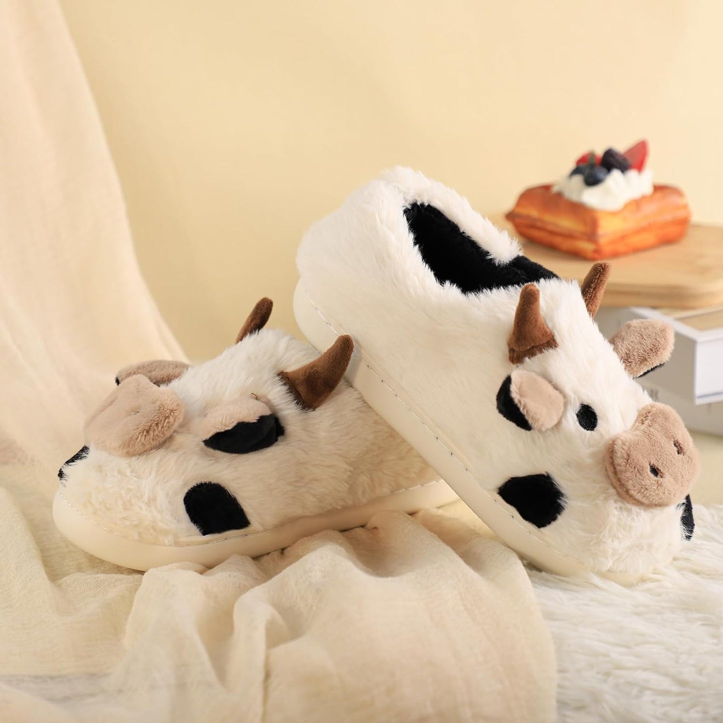 Cow Slippers