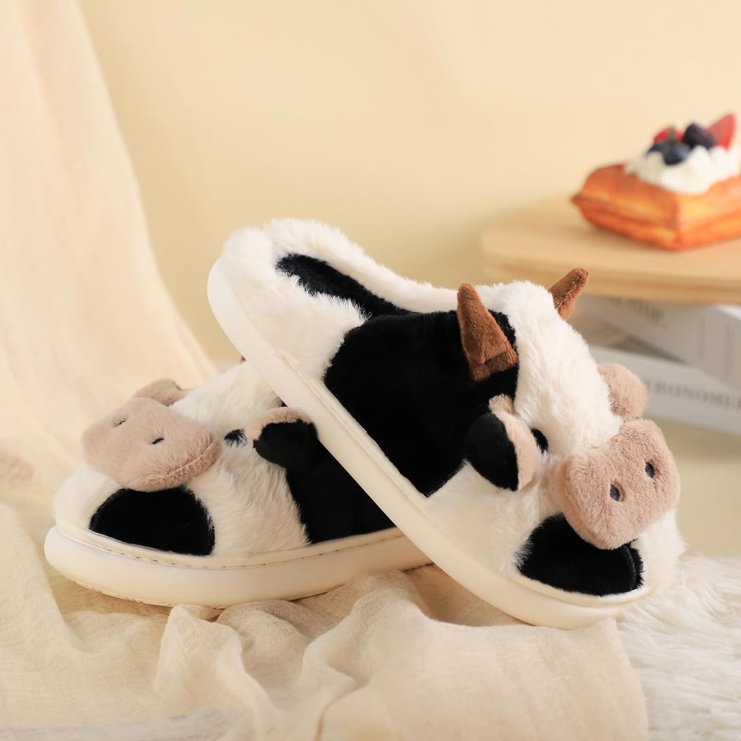 Cow Slippers