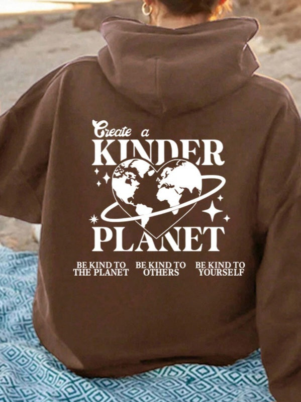 'Create A Kinder Planet' Hoodie