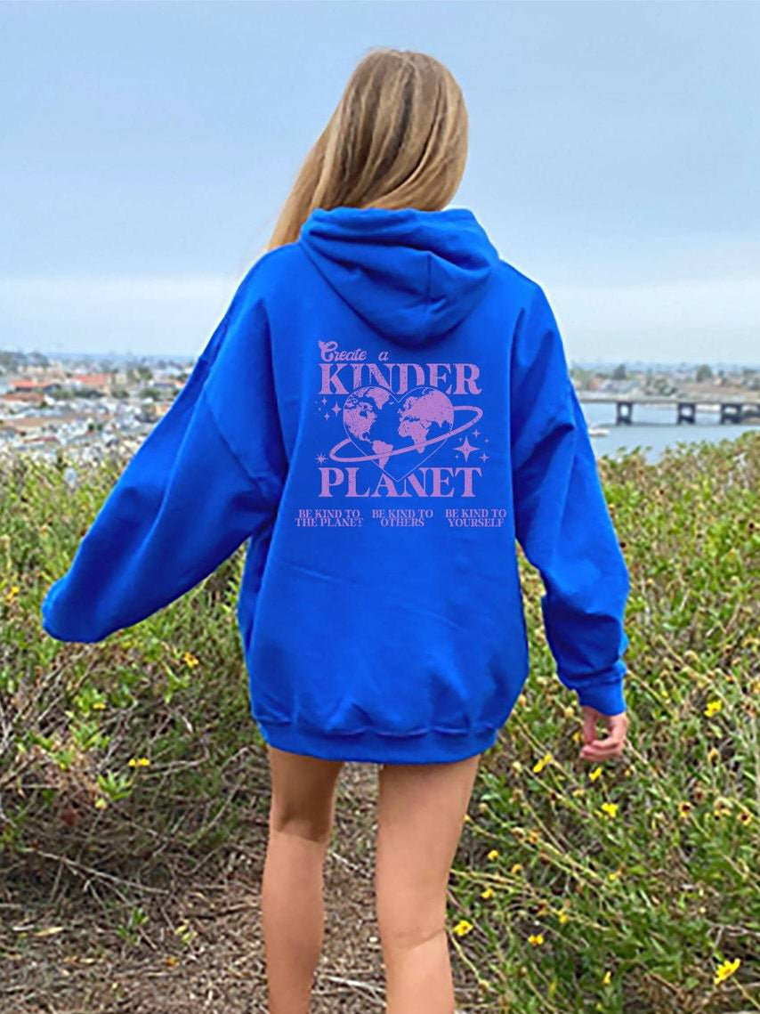 'Create A Kinder Planet' Hoodie