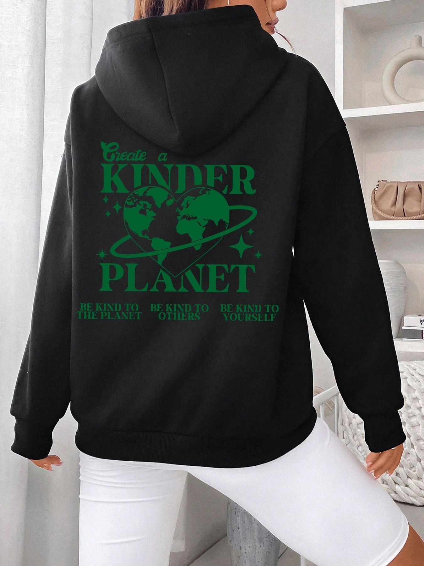 'Create A Kinder Planet' Hoodie