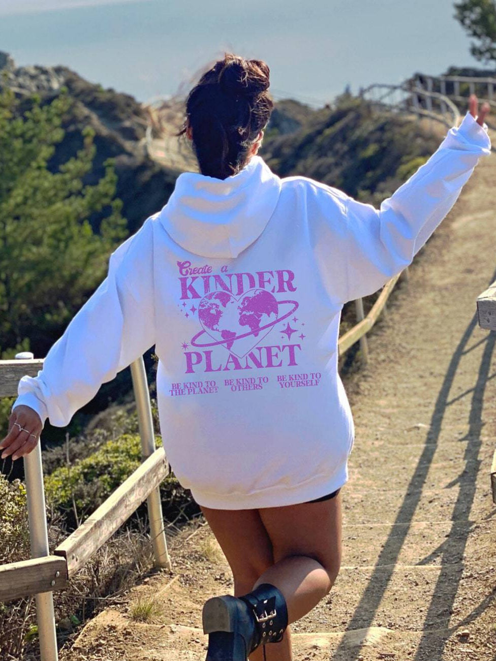 'Create A Kinder Planet' Hoodie