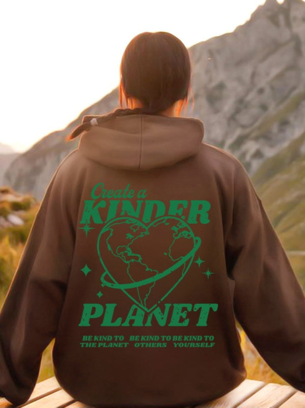 'Create A Kinder Planet' Hoodie