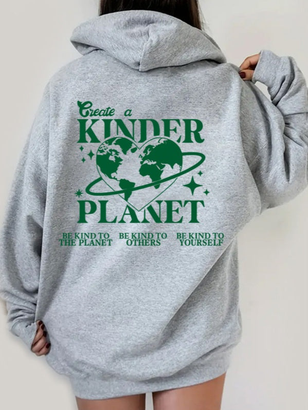 'Create A Kinder Planet' Hoodie