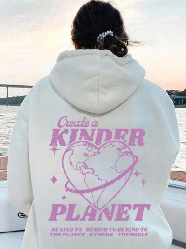 'Create A Kinder Planet' Hoodie