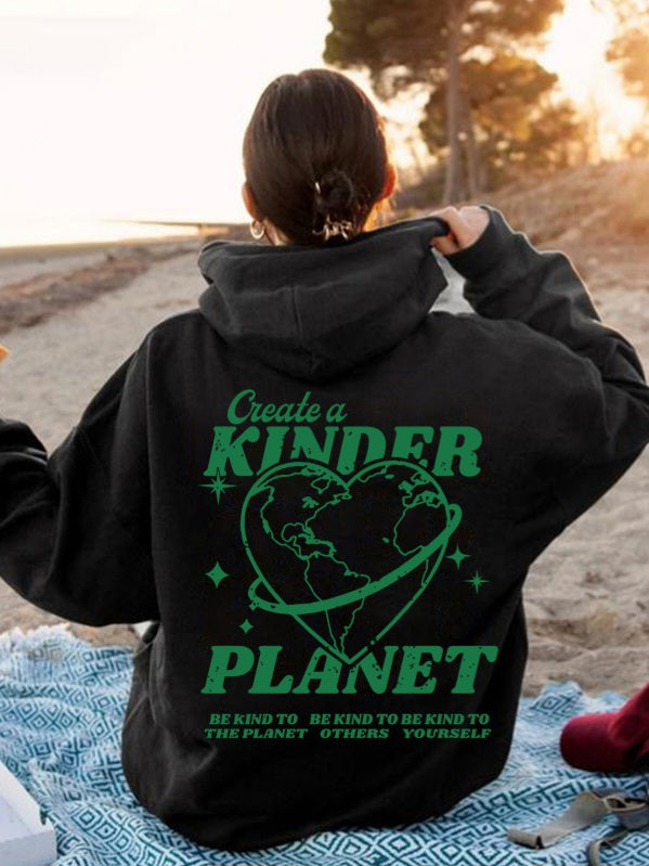 'Create A Kinder Planet' Hoodie