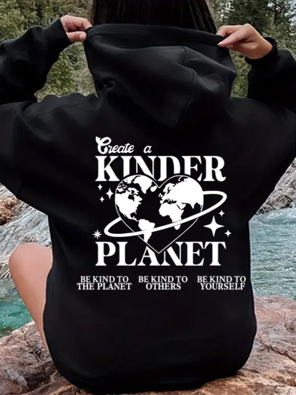 'Create A Kinder Planet' Hoodie