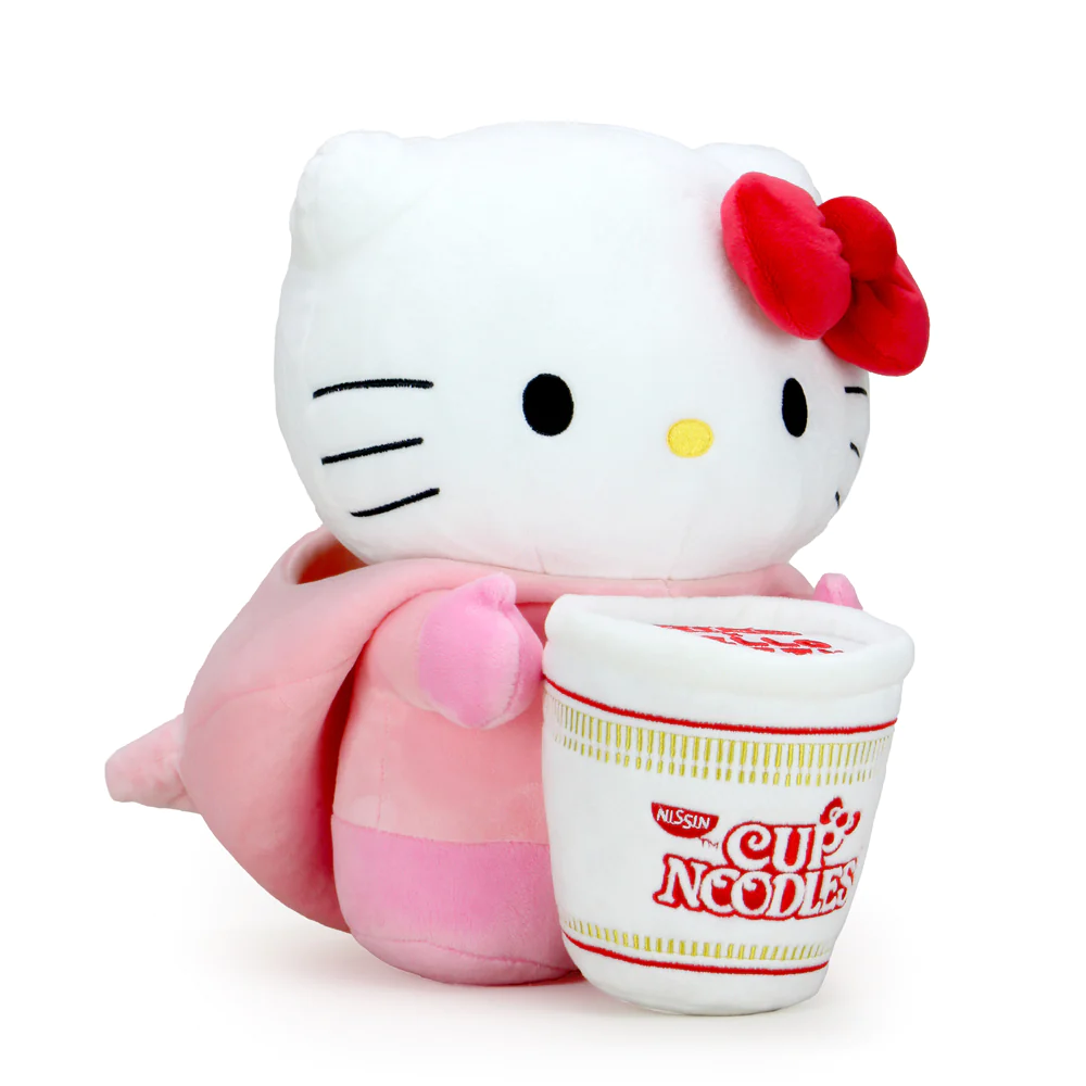 Cup Noodles Hello Kitty Plush