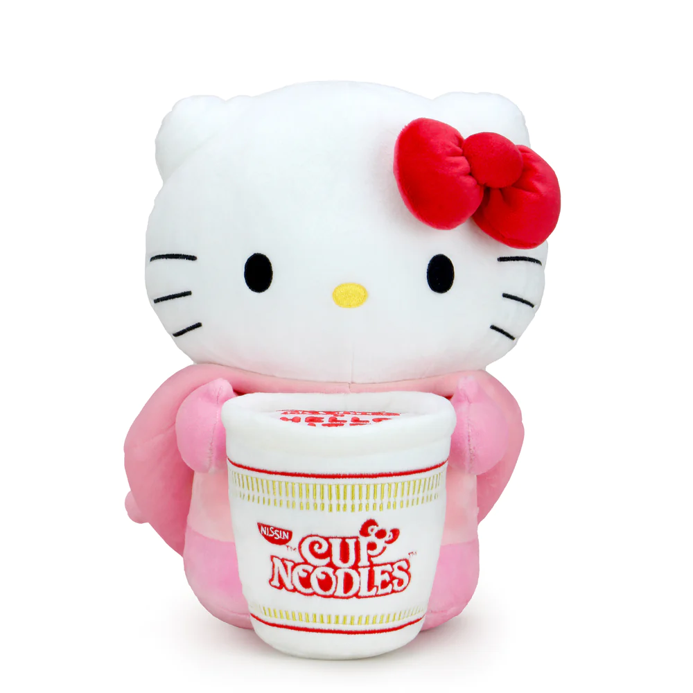 Cup Noodles Hello Kitty Plush