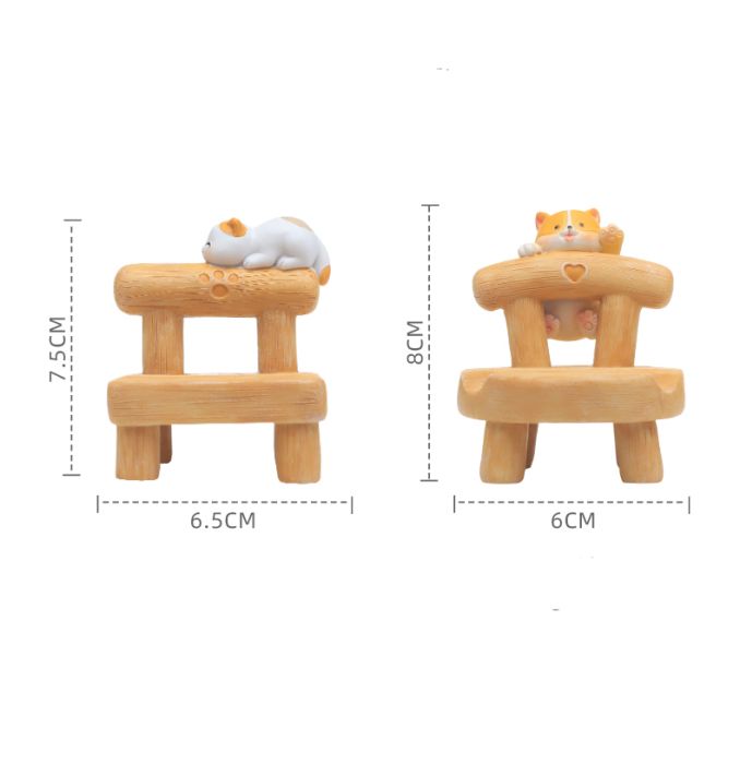 Cute Animals Chair Phone Stand