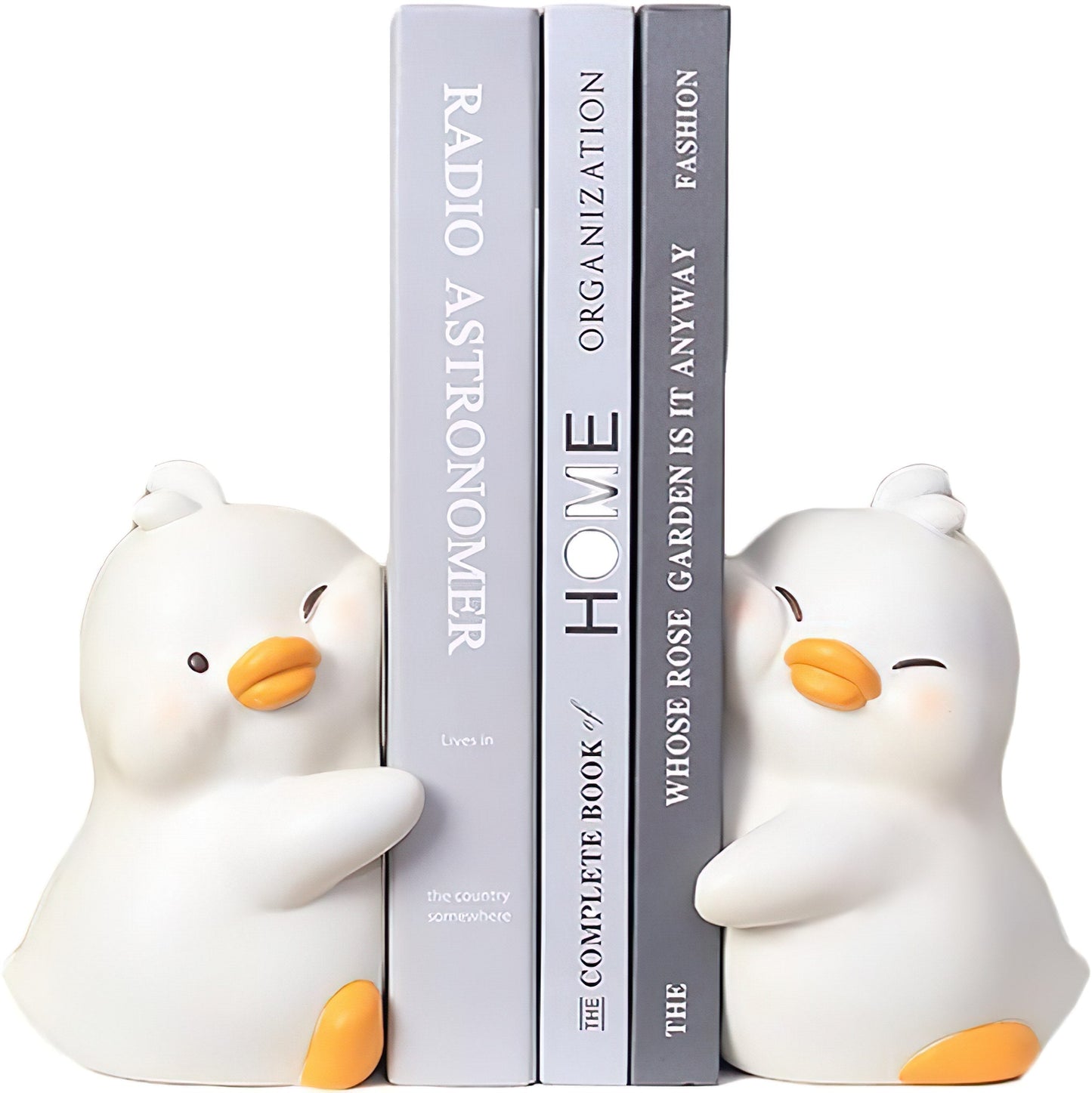 Cute Hug Ducks Bookends