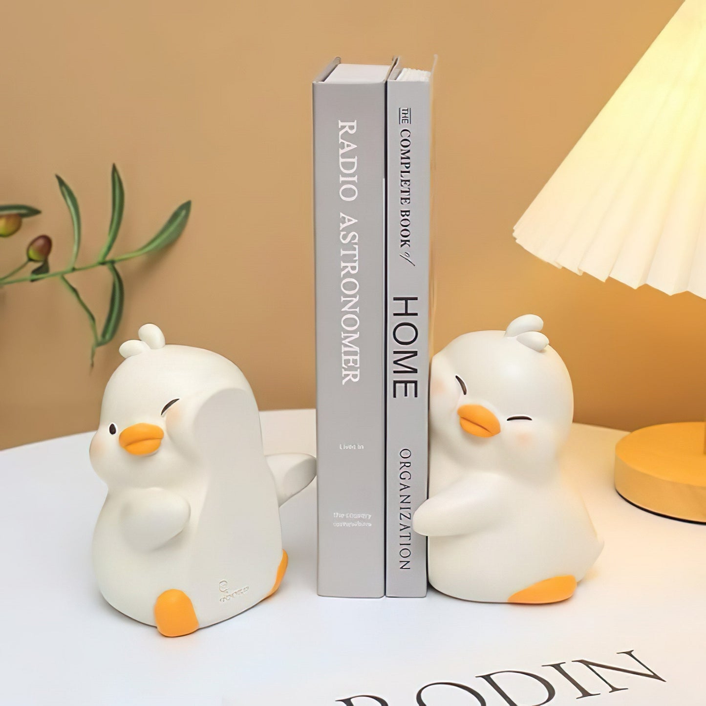 Cute Hug Ducks Bookends