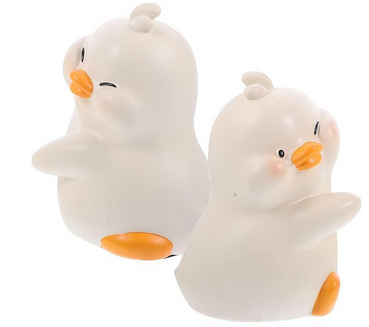 Cute Hug Ducks Bookends