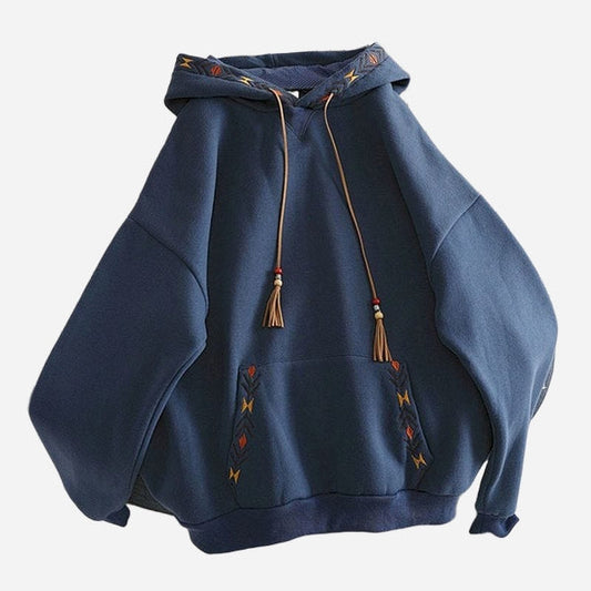 Dakota Oversized Embroidered Hoodie