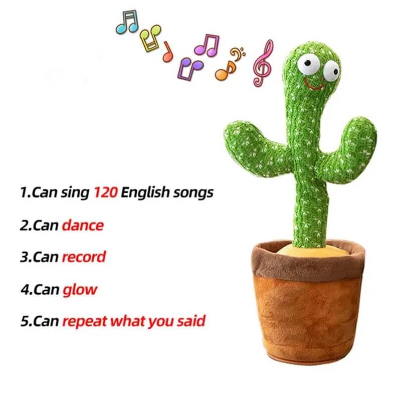 Dancing Cactus Talking Toy