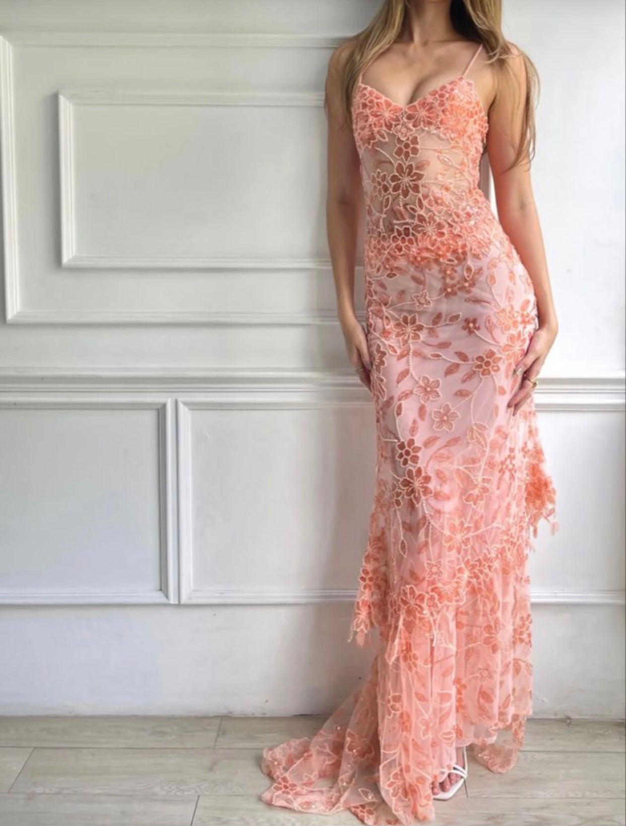 Delilah Maxi Dress in Pink (PRE-ORDER)