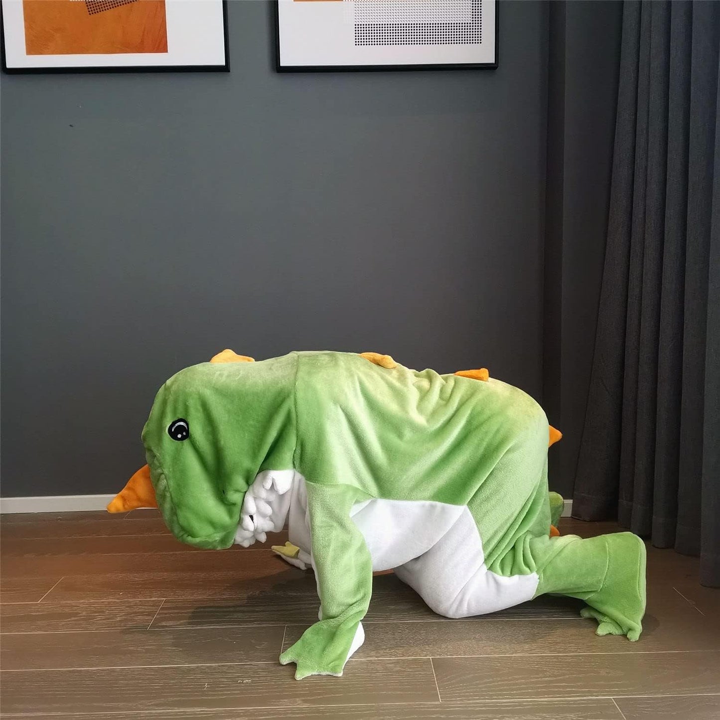 Dinosaur Hooded Blanket