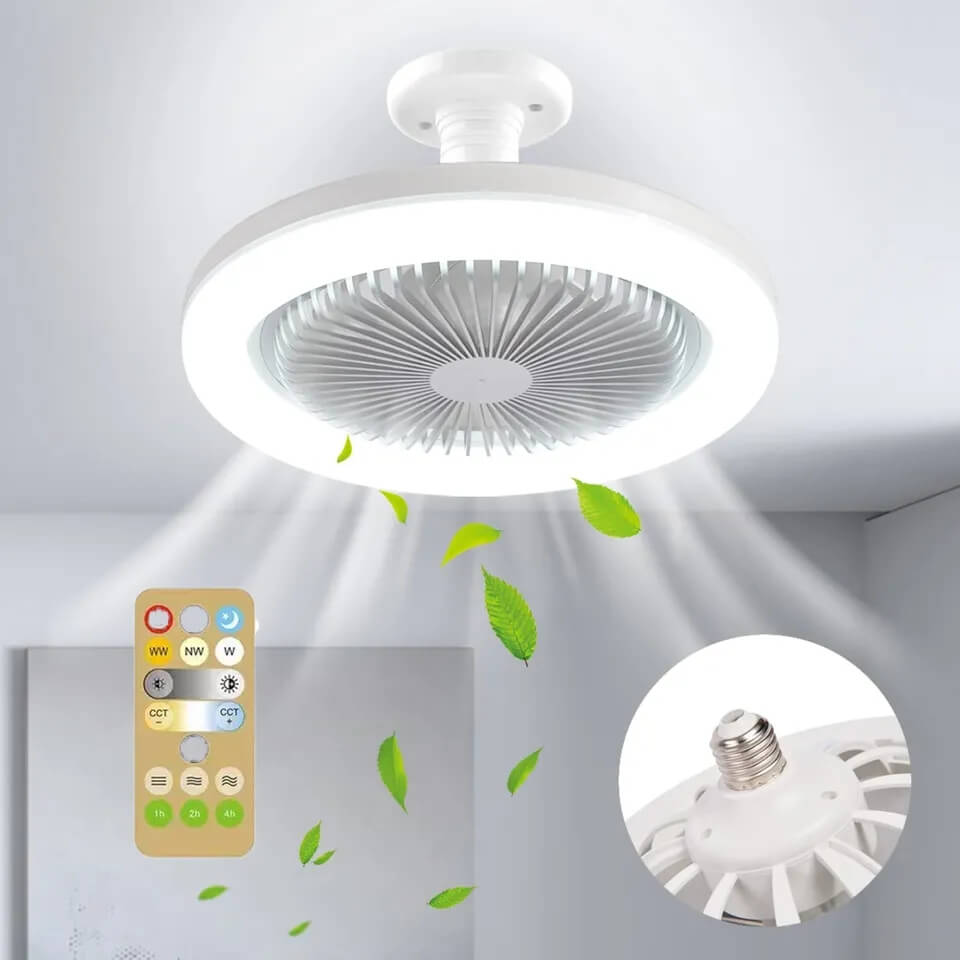 Directional Wall & Ceiling Socket Fan