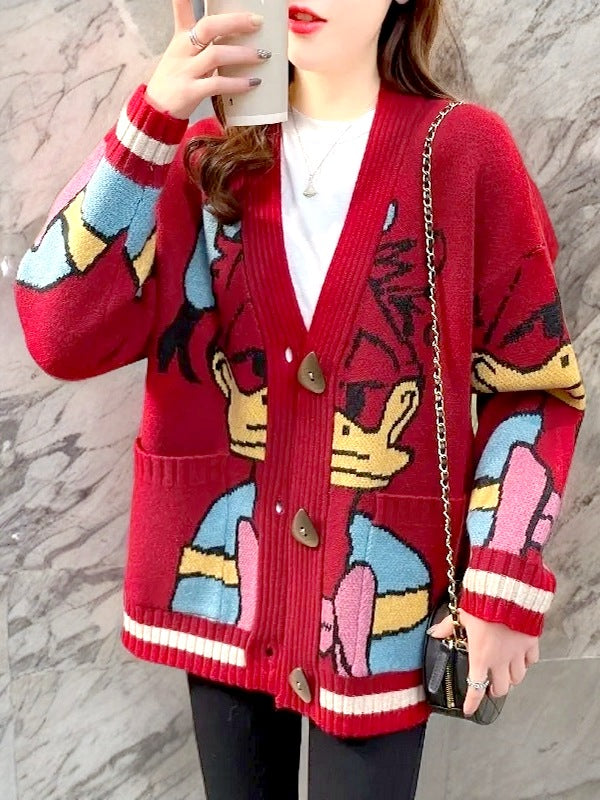 Donald Duck Cardigan