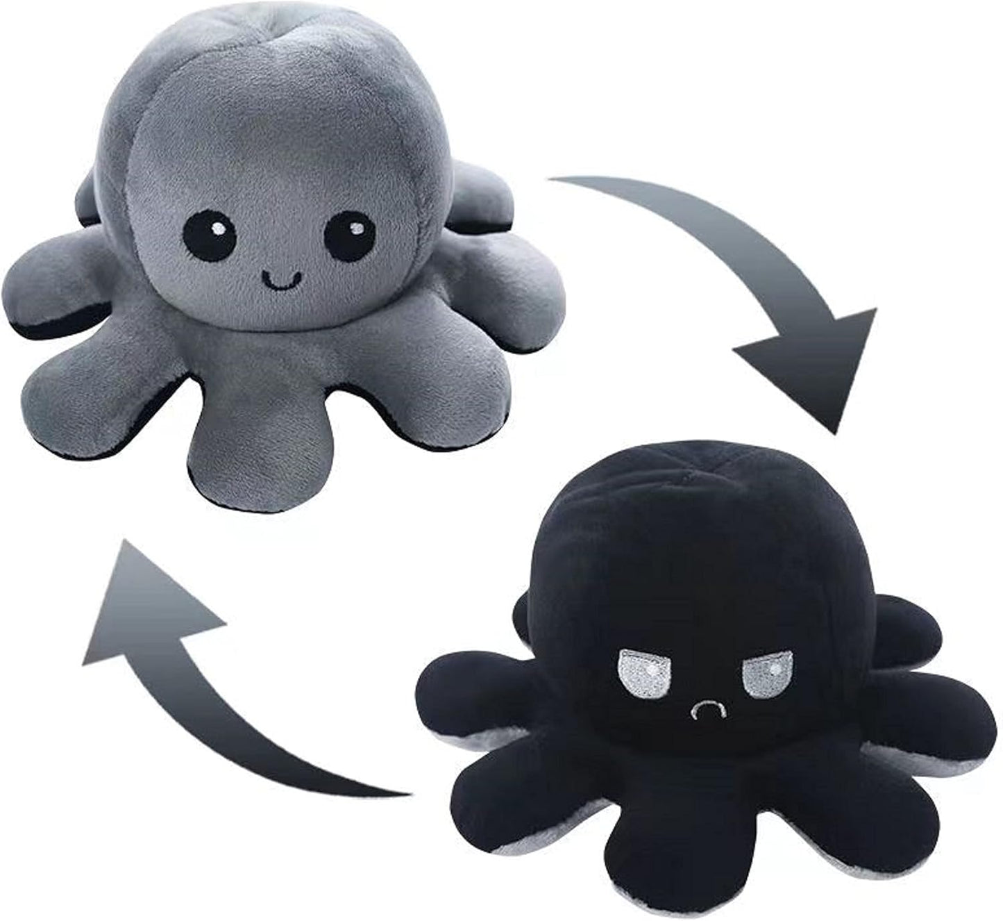 Double Sided Octopus Plush