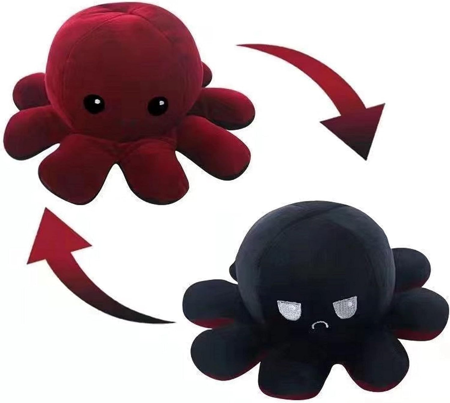 Double Sided Octopus Plush