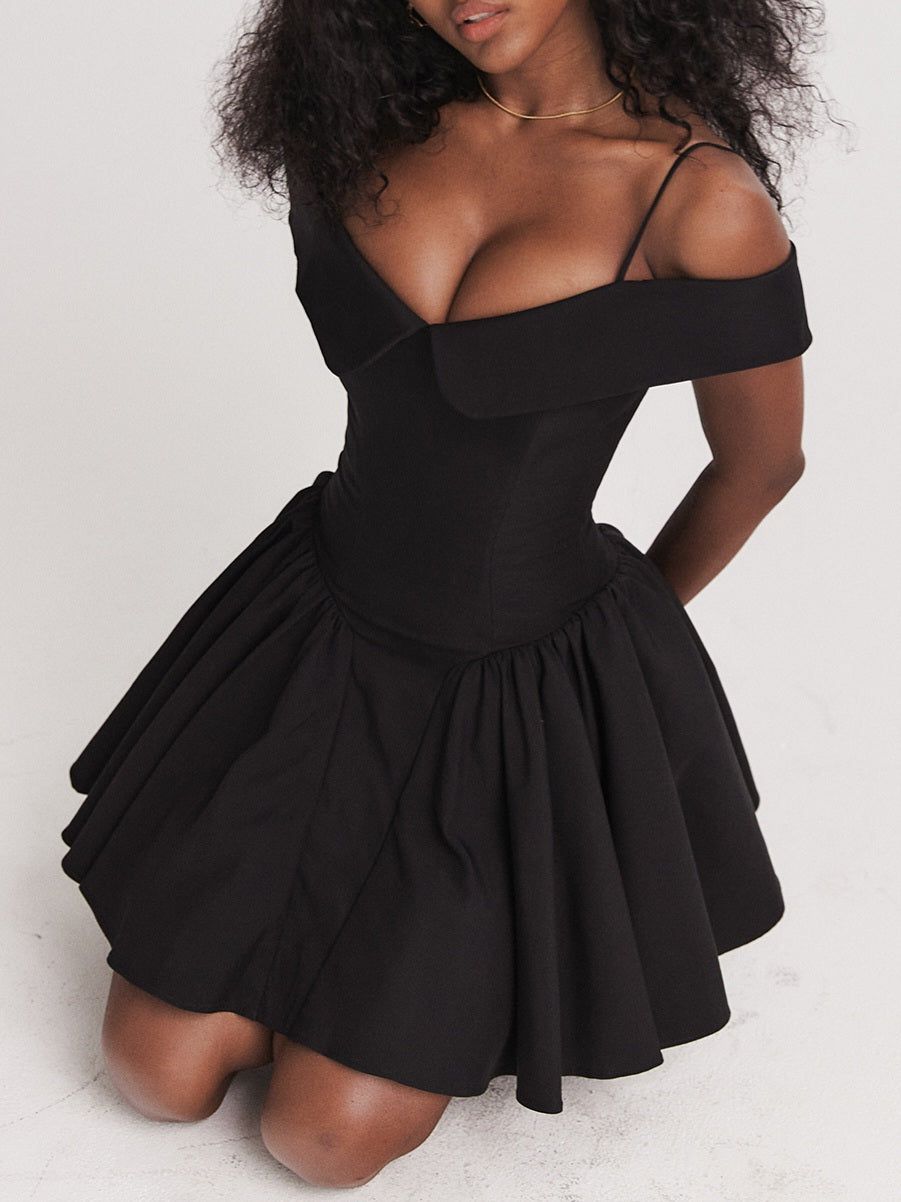 Elida Off Shoulder Mini Dress