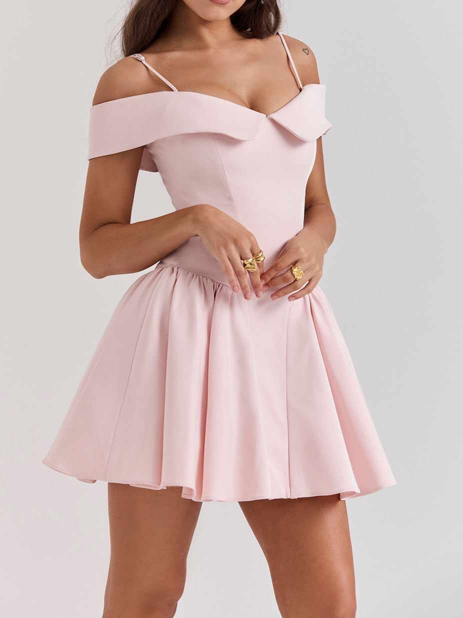 Elida Off Shoulder Mini Dress