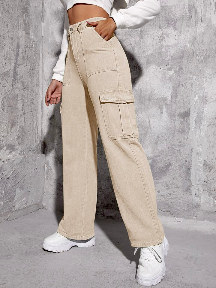 Elysian Pocket Lines Denim Cargo Pants