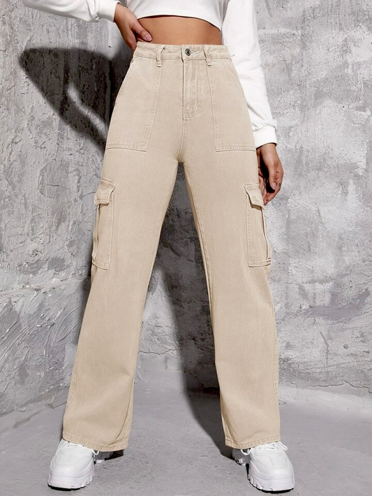 Elysian Pocket Lines Denim Cargo Pants