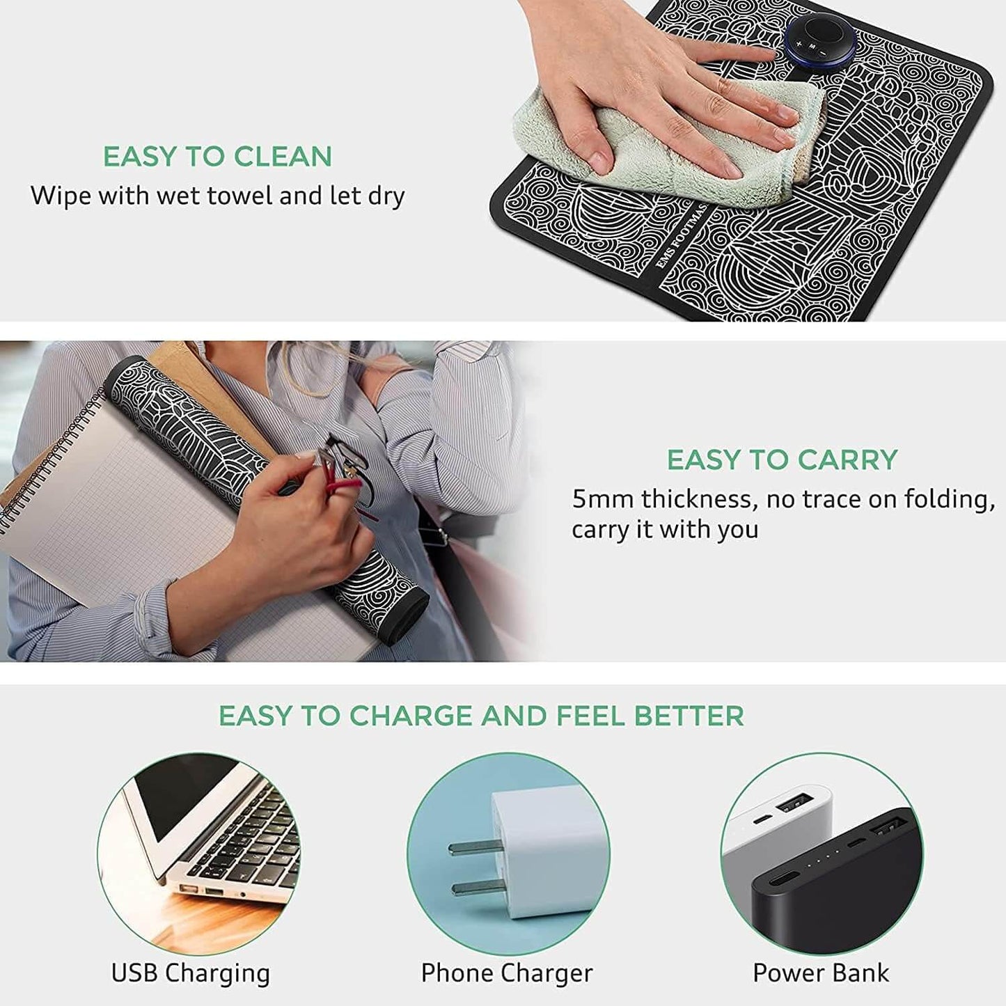 EMS Foot Pressure Point Mat