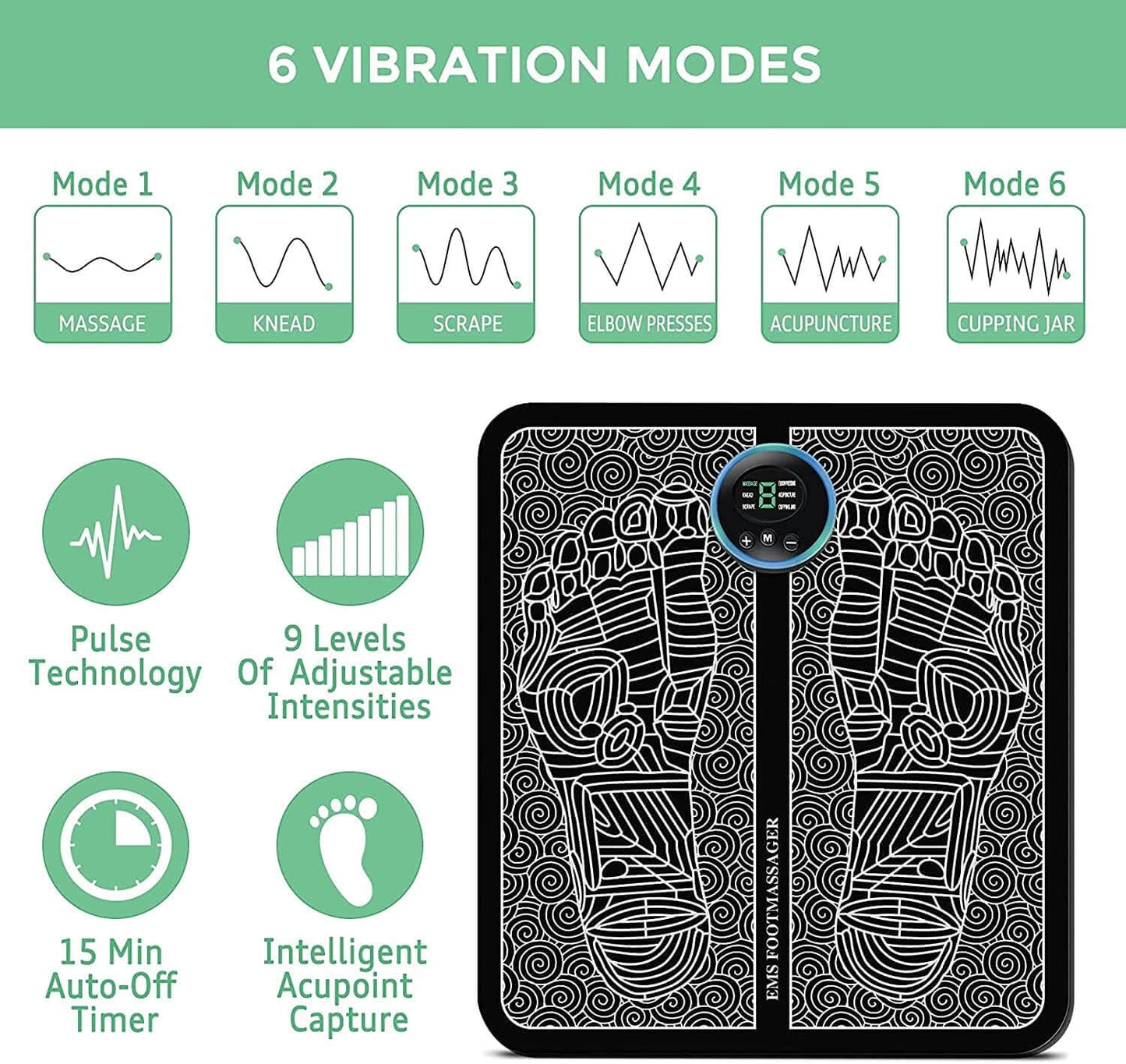 EMS Foot Pressure Point Mat