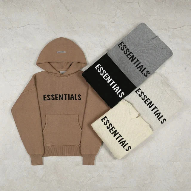 Essentials Knit Hoodie