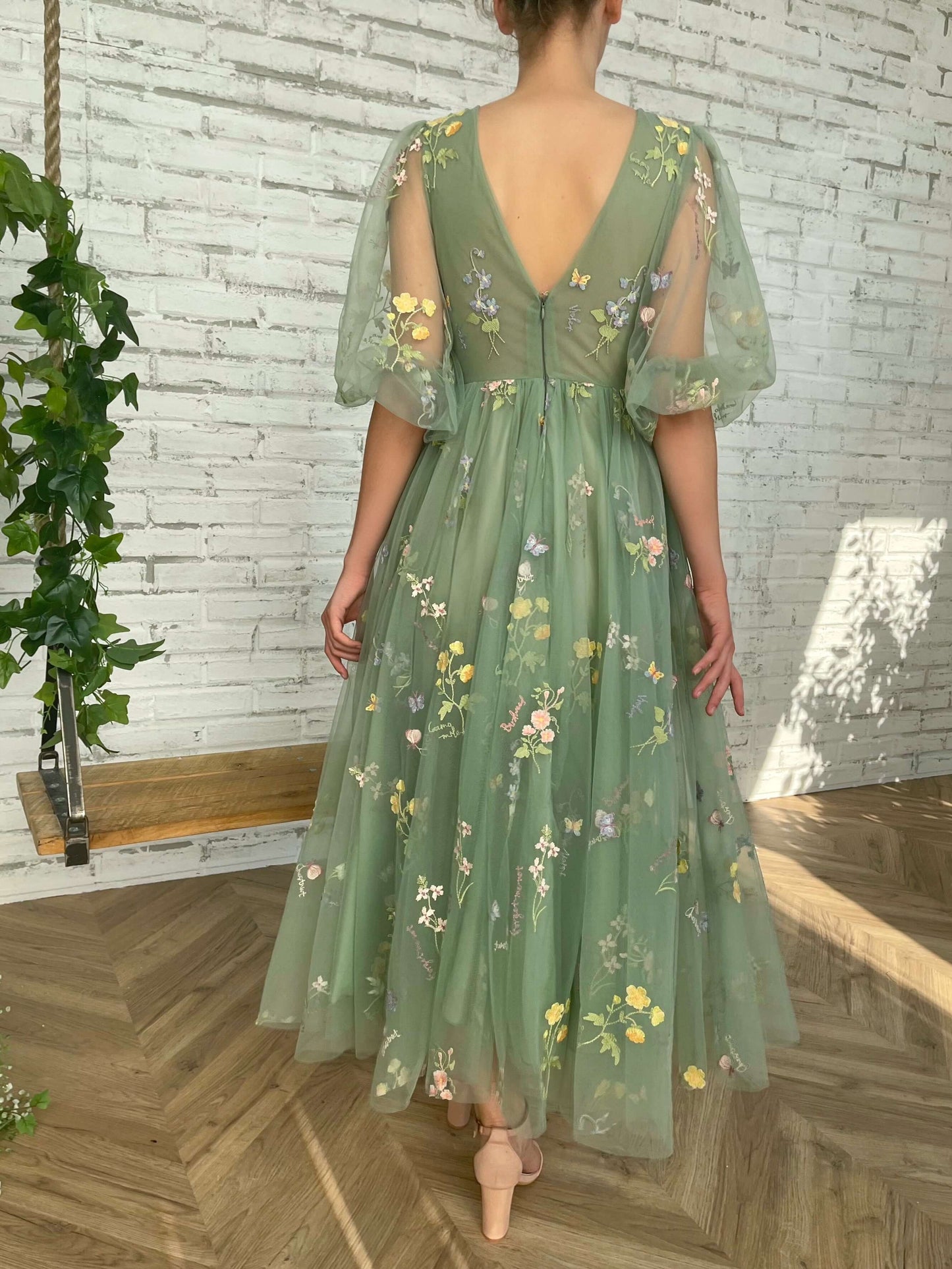 Flourishing Meadow Midi Dress