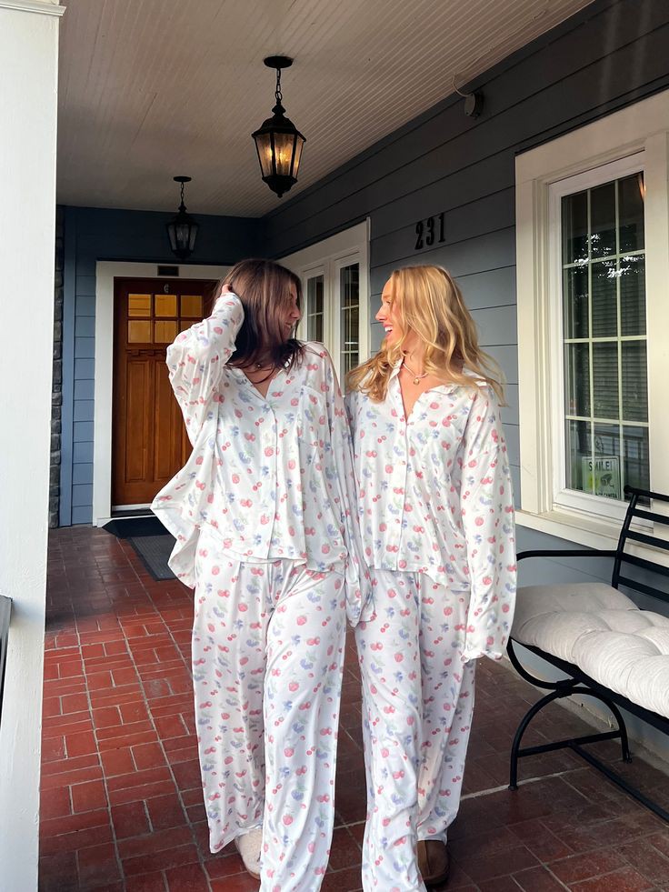 Go Slow Summer Berries Pajama Set