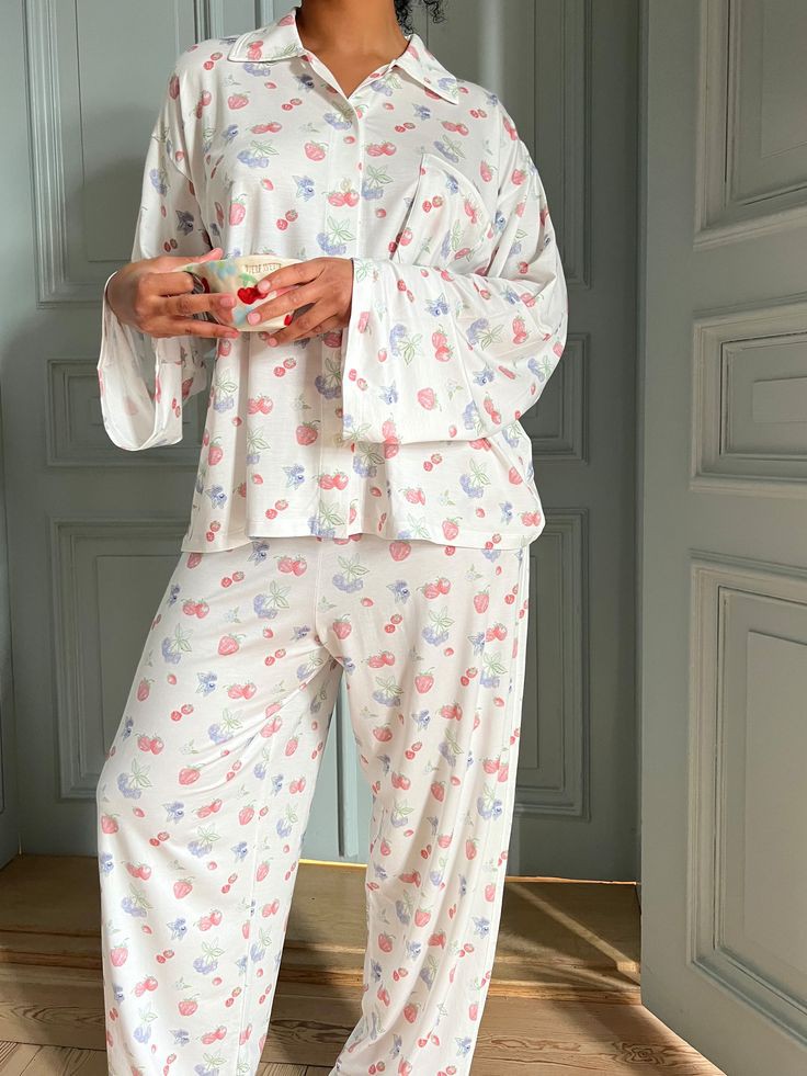 Go Slow Summer Berries Pajama Set